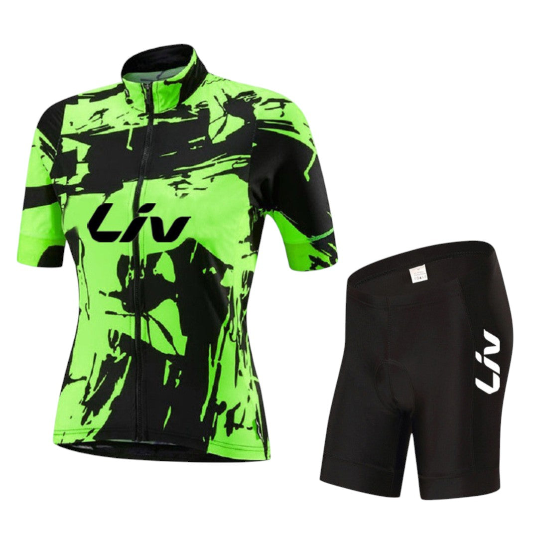 Set vélo femme – manches courtes