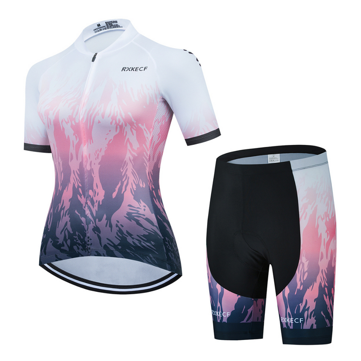 RXKECF PRO – Set vélo femme manches courtes