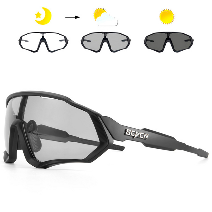 Lunettes de vélo photochromiques