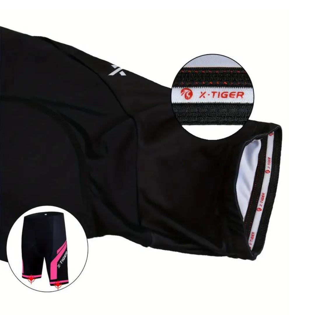 Pantalon de cyclisme pour dames - Cuissard rembourré en 3D