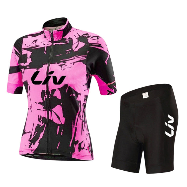 Set vélo femme – manches courtes