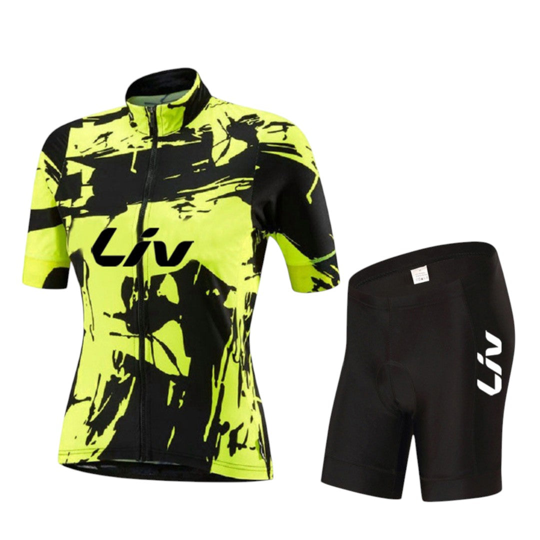 Set vélo femme – manches courtes