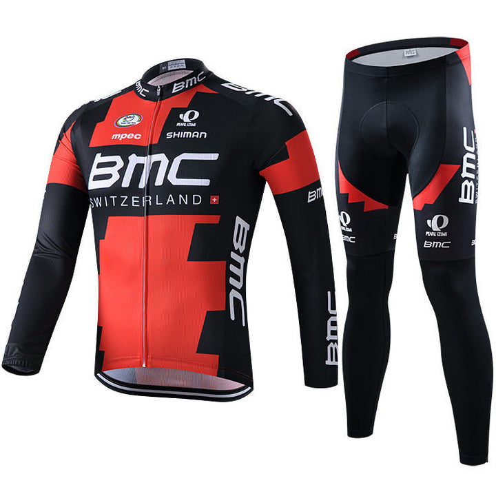 Tenue cycliste pro à manches longues
