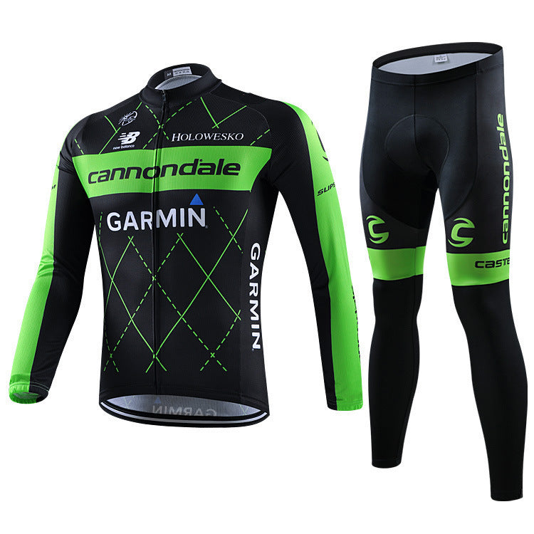 Tenue cycliste pro à manches longues