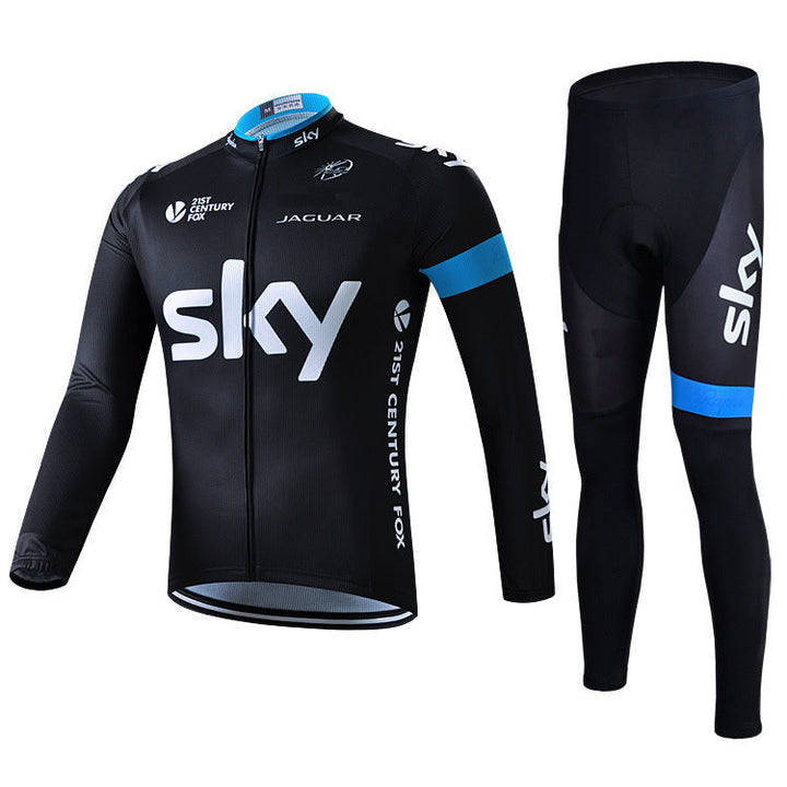 Tenue cycliste pro à manches longues
