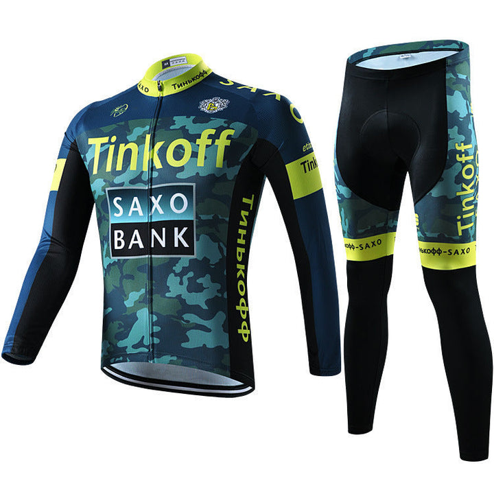 Tenue cycliste pro à manches longues