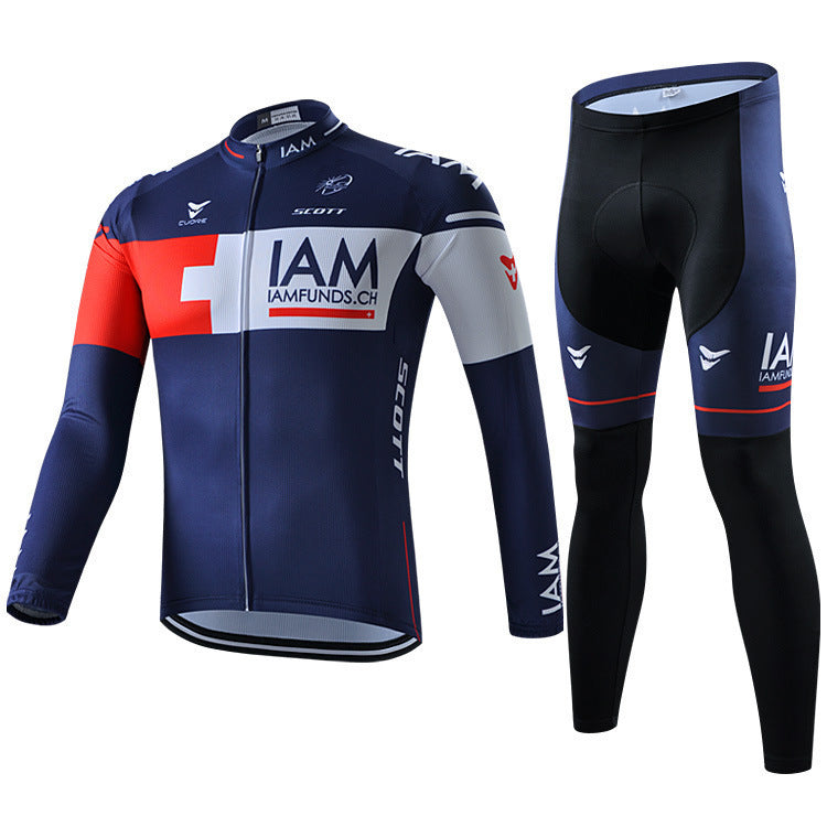 Tenue cycliste pro à manches longues