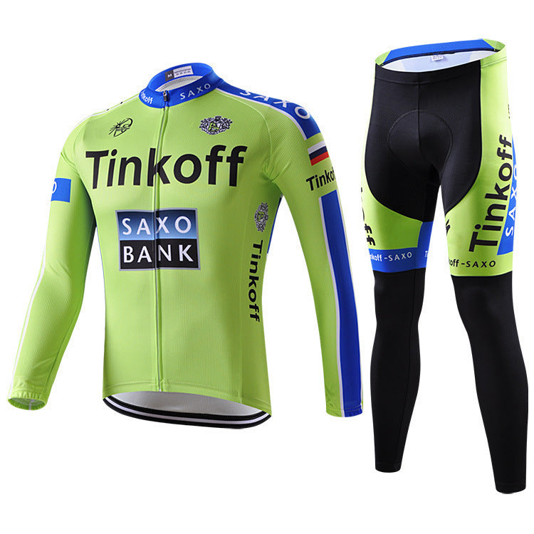 Tenue cycliste pro à manches longues