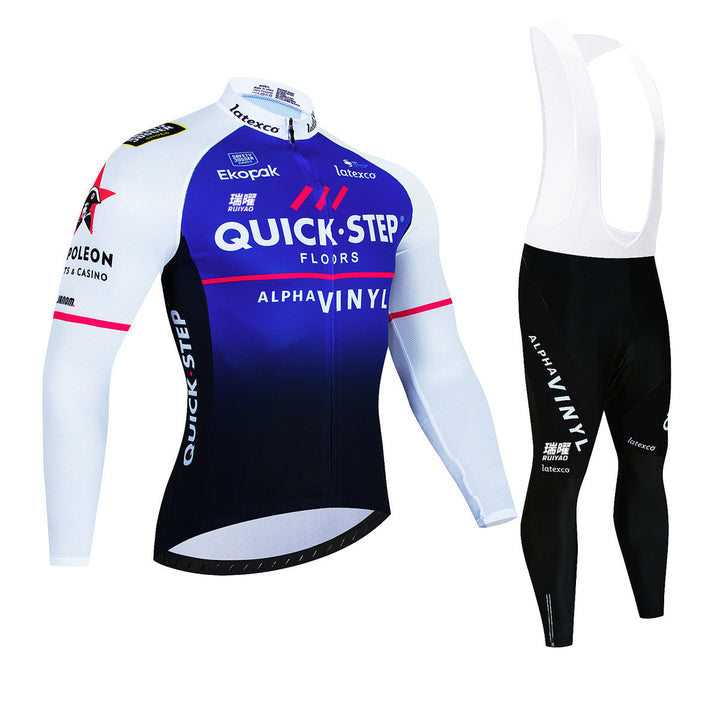 Quick Step – Maillot cyclisme pro manches longues