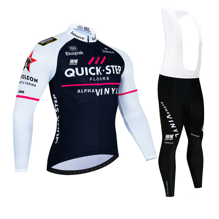 Quick Step – Maillot cyclisme pro manches longues