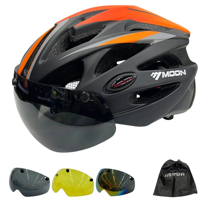 Moon – Casque vélo PRO avec visière intégrée